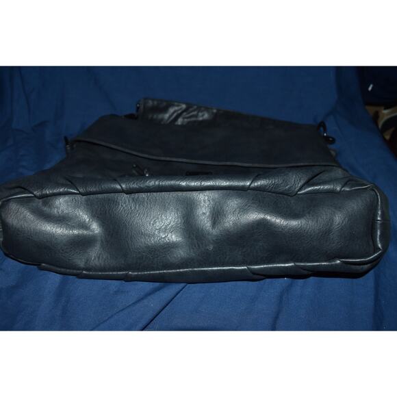 Billabong Convertible Top Handle Tote Hobo Bag Purse Black - Picture 8 of 10